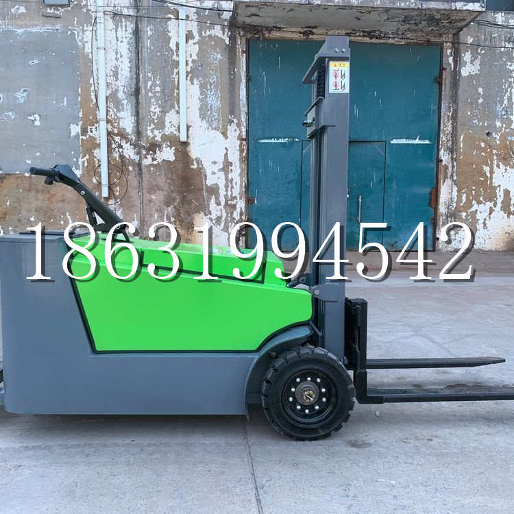 监利县小型电动叉车1吨2吨步行站驾式电瓶堆高充电装卸车液压升降车铲车